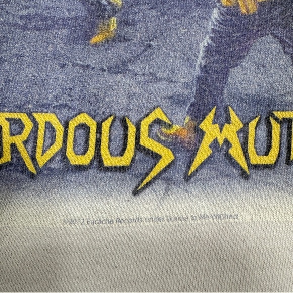 🔥 Vintage 2012 Municipal Waste Hazardous Mutation Tee 🔥 - Picture 3 of 7